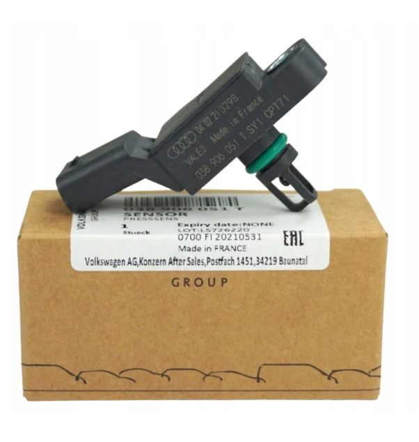 Датчик давления (VAG) во впуске оригинал 038906051T