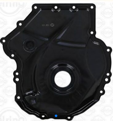 Крышка кожуха ГРМ (Audi,Skoda,Volkswagen) Elring 231851 аналог 06H109210AG(AF,Q)/06H109211Q/06K109210AF(AE,M,AJ)  231851