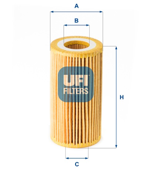 Фильтр масляный (Q7) Ufi 2518000 аналог 059198405B  2518000