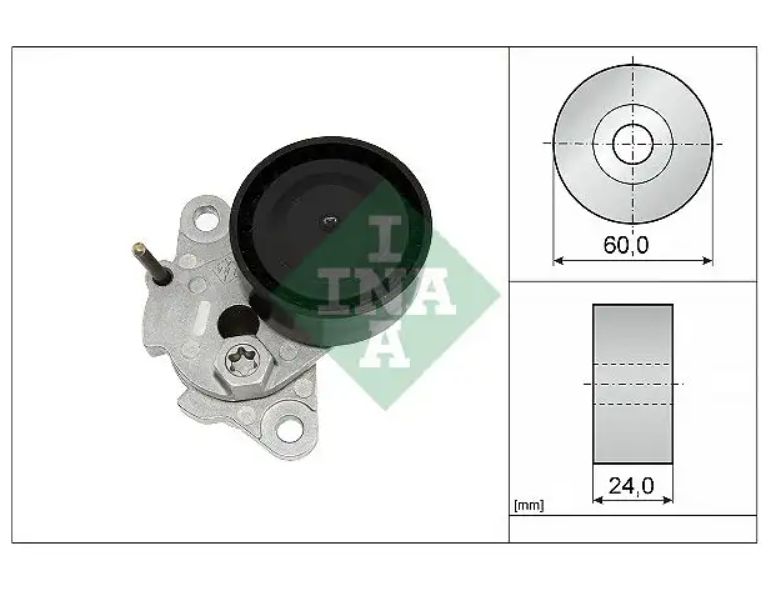 Ролик с натяжителем ремня (VAG) INA 534054610 аналог 06L903133D  534054610