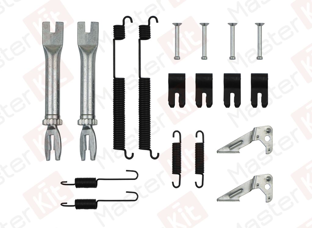 Ремкомплект барабанного тормоза (Polo, Rapid) Masterkit 77AP301 аналог 6RU698545A  77AP301