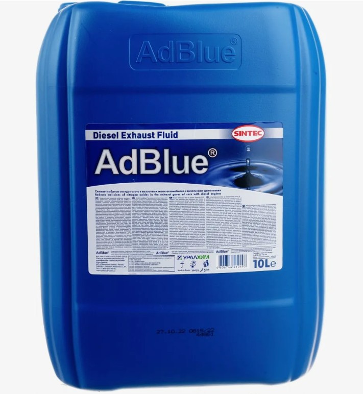 Жидкости AdBlue 10л (мочоевина) Sintec 804  804