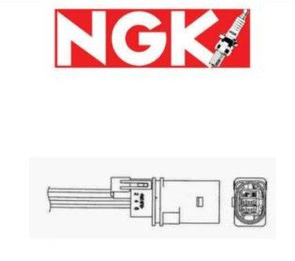 Кислородный датчик (CBZB до катализатора) NGK 97375 аналог 03F906262