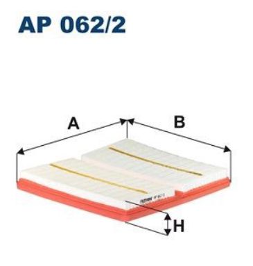 Фильтр воздушный (VAG 1л) Filtron AP0622 аналог 04C129620A