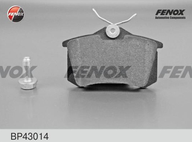 Колодки тормозные задние без датч (PassatB5 все) Fenox BP43014 аналог 1K0698451J/JZW698451/5K0698451