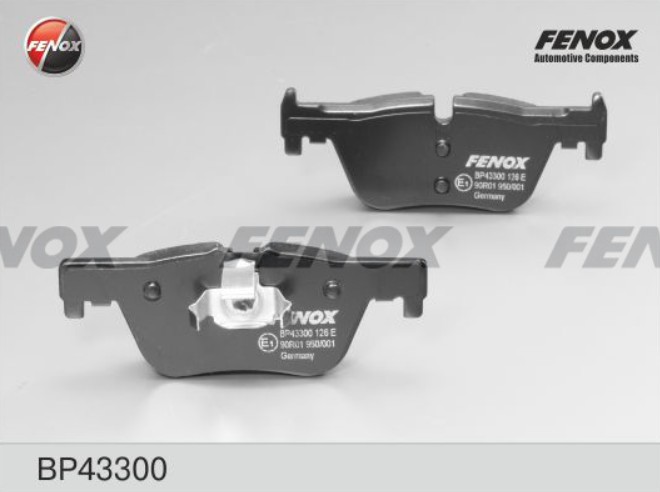 Колодки тормозные задние (F30) Fenox BP43300 аналог 34216873093/34216850569