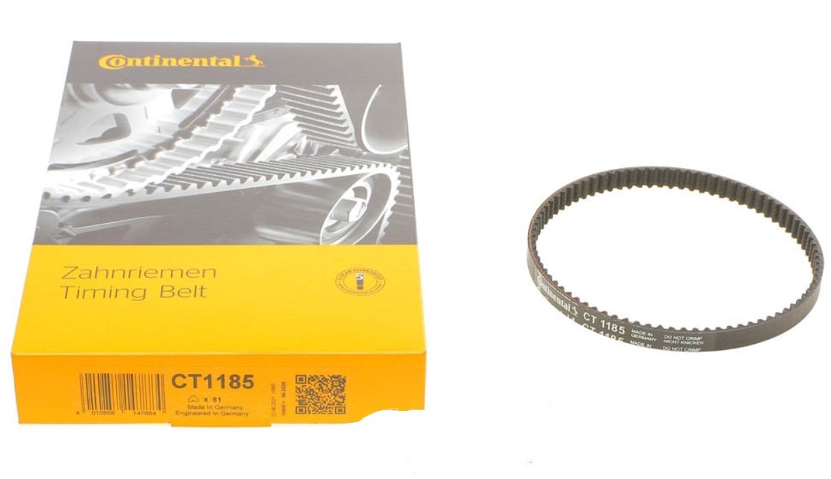 Ремень зубчатый на помпу (Skoda,VW,Audi) Contitech CT1185 аналог 04C121605/04E121605L  CT1185
