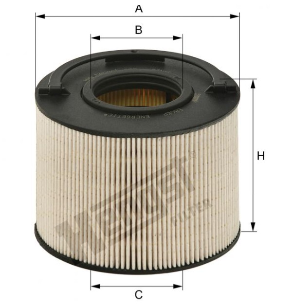 Фильтр топливный (Q7,Touareg, (дизель 3л, 4.2л.)) HENGST E84KPD148 аналог 7L6127434B(C) BUG BUN; CAS