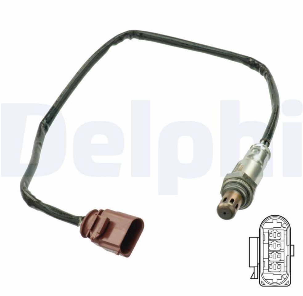Кислородный датчик (VW) Delphi ES2109012B1 аналог 06A906262BR  ES2109012B1