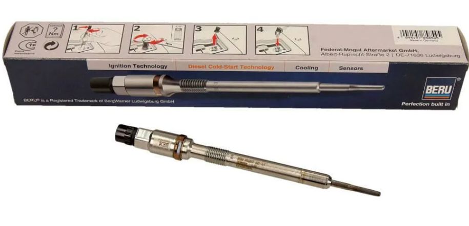 PSG007 Beru Свеча накаливания (Touareg (дизель, 3литра) c датчиком давления) BERU PSG007 аналог 03L905061G(D,E,H,F,K)/059905061E(H)